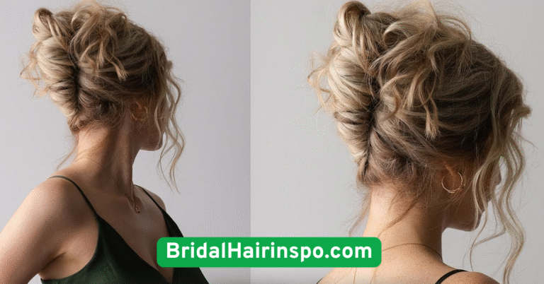 Classic Low Chignon with a Modern Twist
