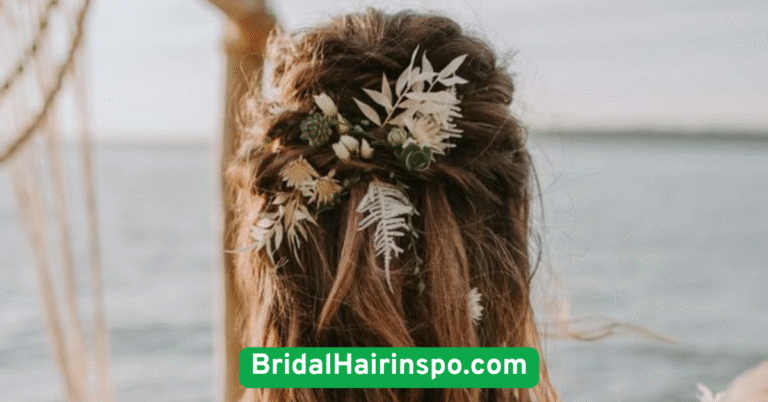 Romantic Low Chignon with Face-Framing Strands