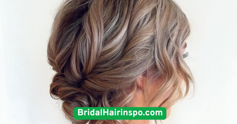 Soft Chignon with Loose Tendrils