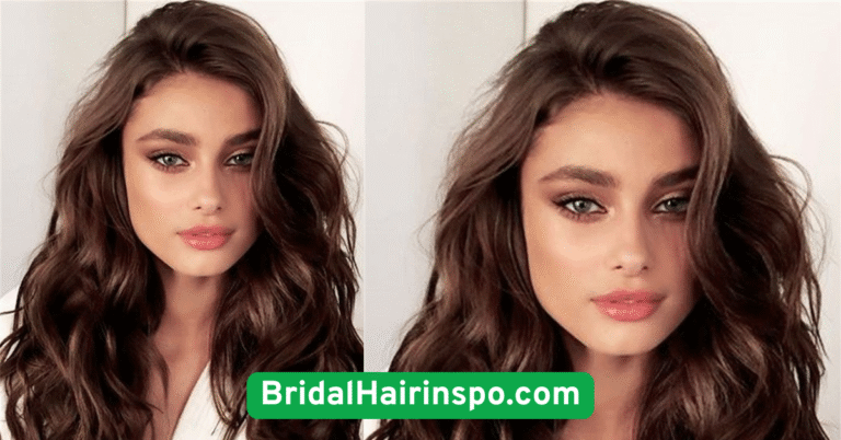 Soft Curls with a Deep Side Part