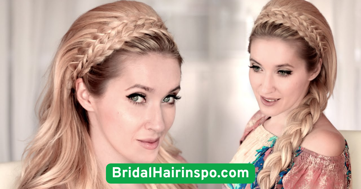 10. Braided Crown for Short Hair