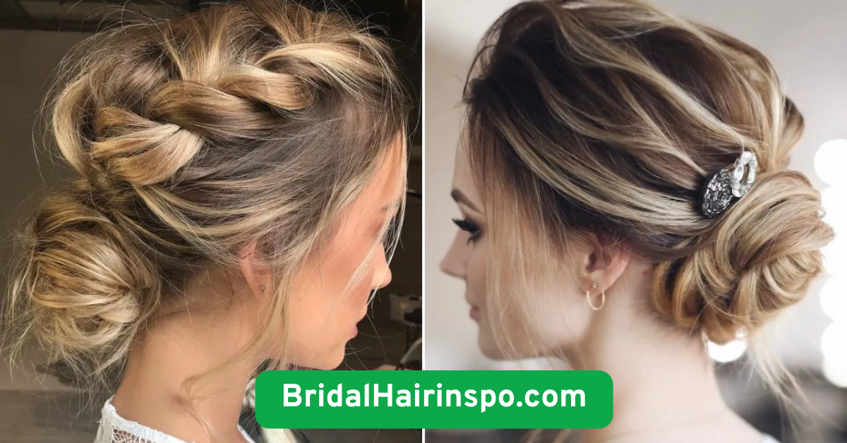  Low Pony with Volume and Baby’s Breath