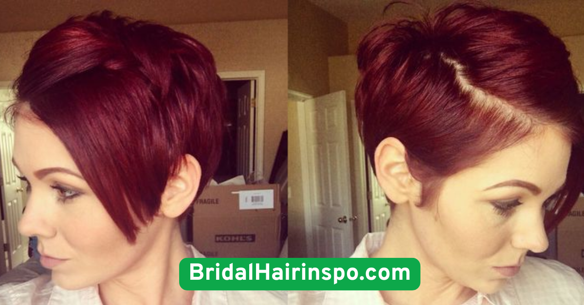 Pinned Back Pixie with Statement Comb 