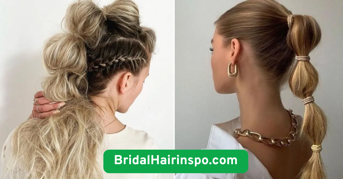 Bubble Ponytail with Soft Volume