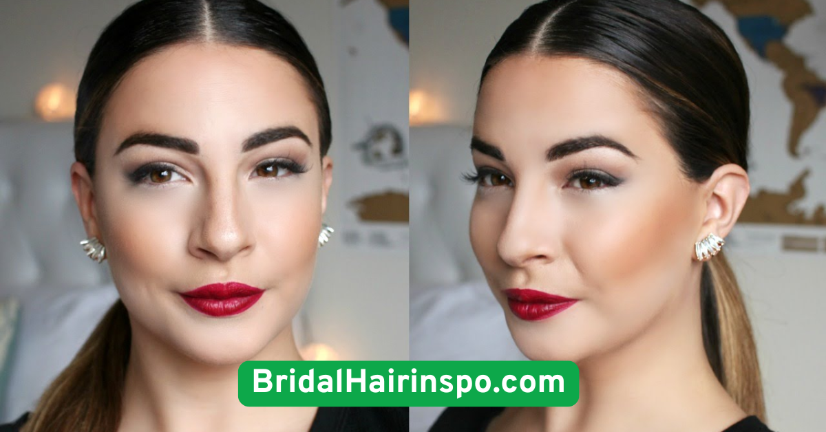 Slicked-Back Low Ponytail