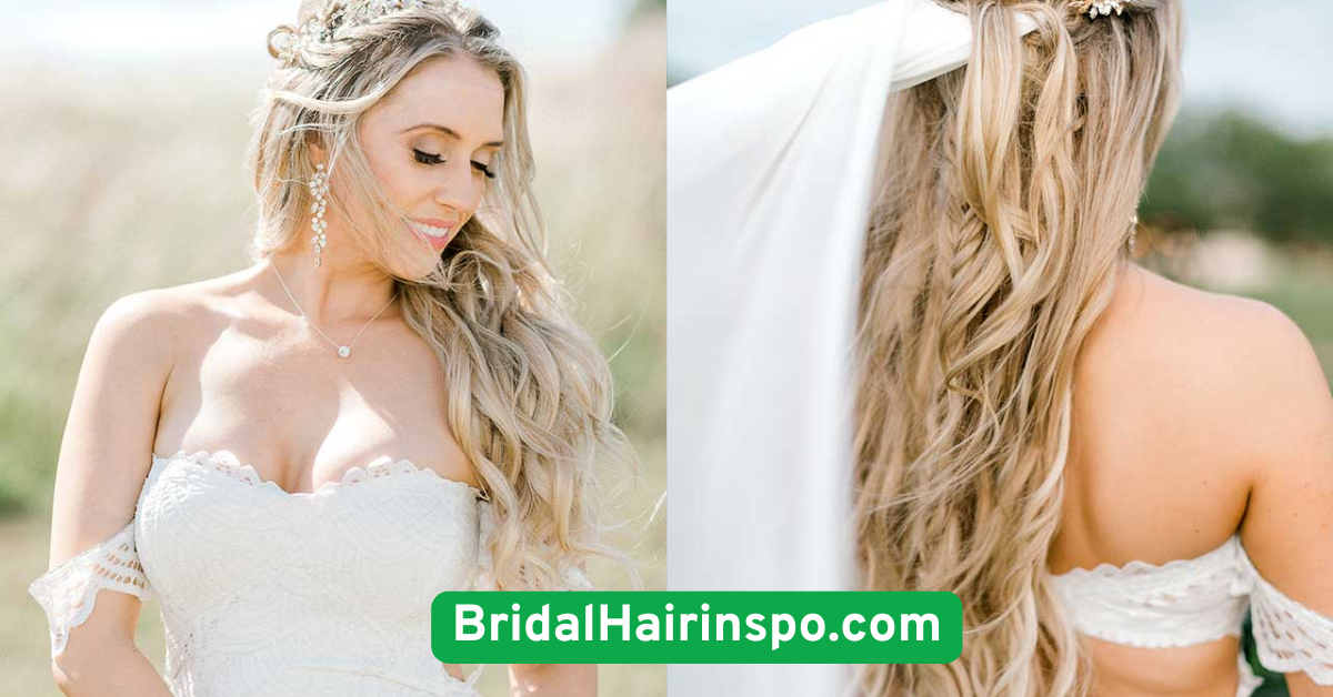 Double Braided Halo with Soft Waves and Veil