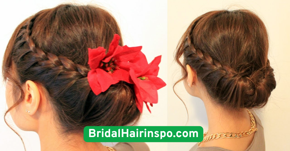 Floral Braided Updo