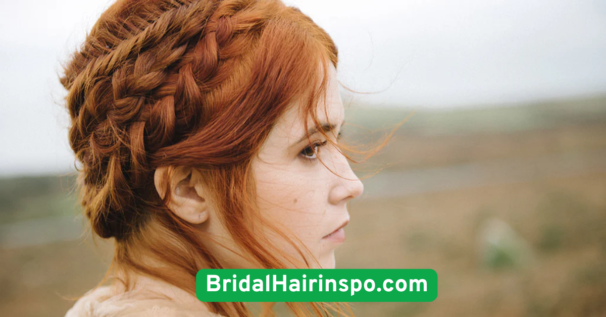 Braided Halo with Face-Framing Strands