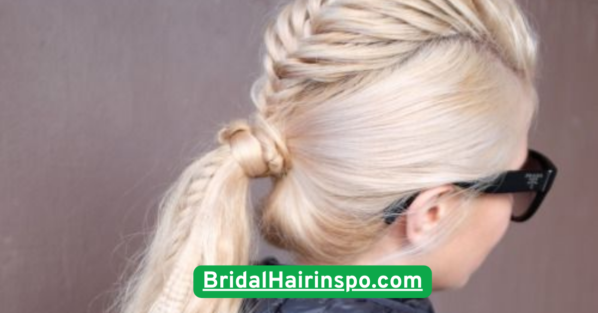 Braided Mohawk for Edgy Brides