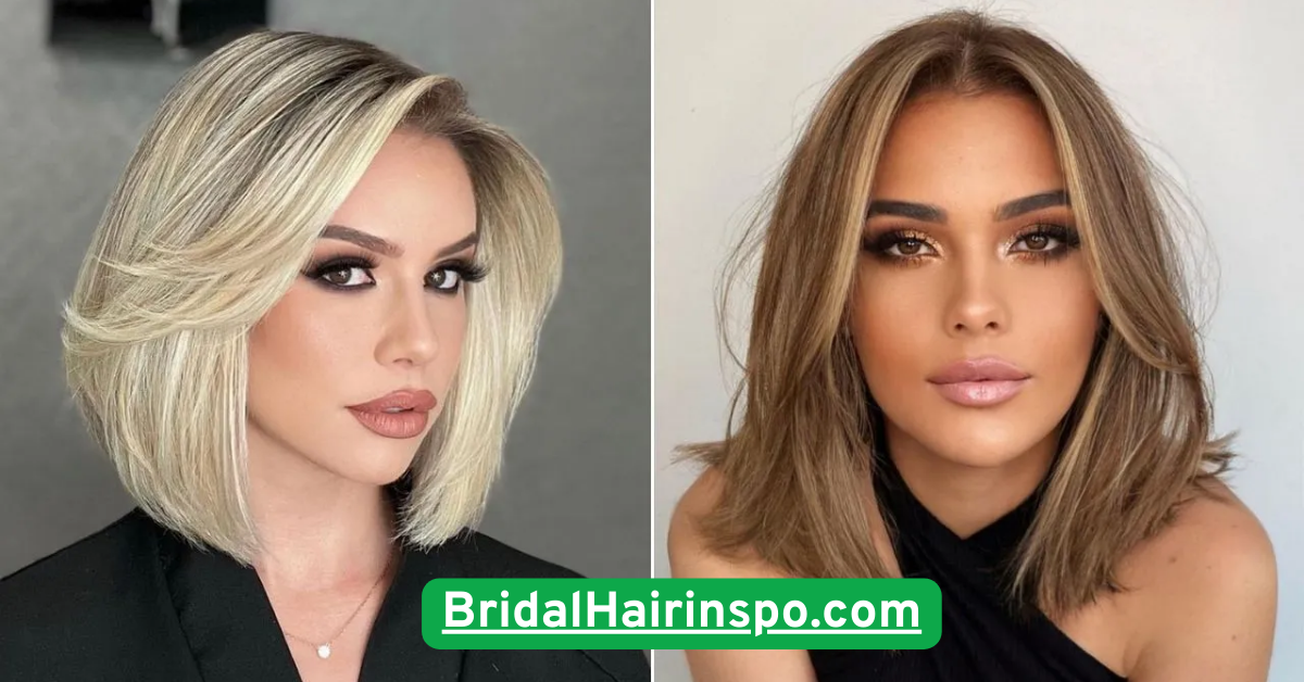 Shoulder-Length Lob with Soft Curls