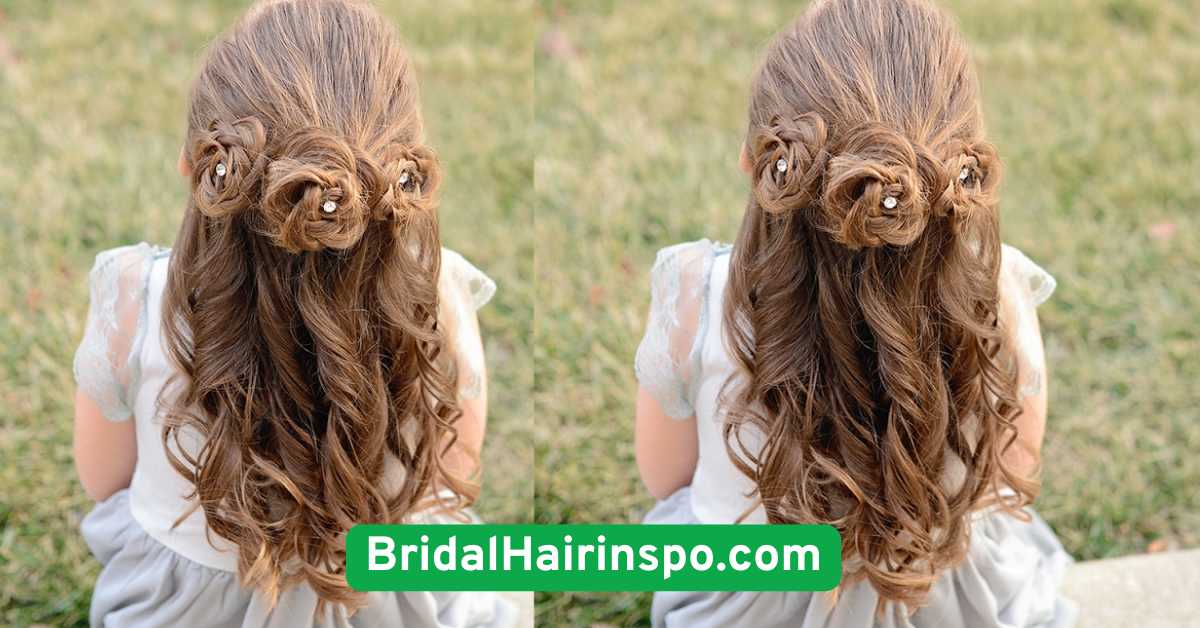  Vintage Curls with Floral Comb