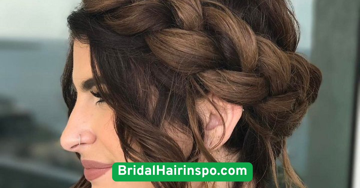 Braided Crown Updo