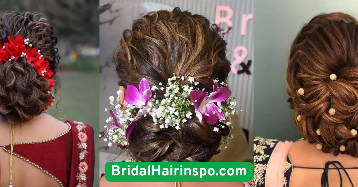 4. Low Messy Bun with Bohemian Hair Vine