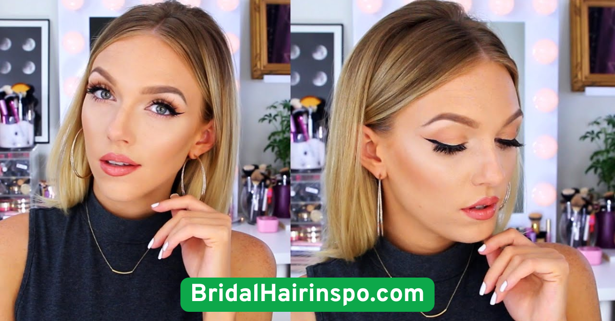 5. Polished Straight Hair Tucked Behind the Ears