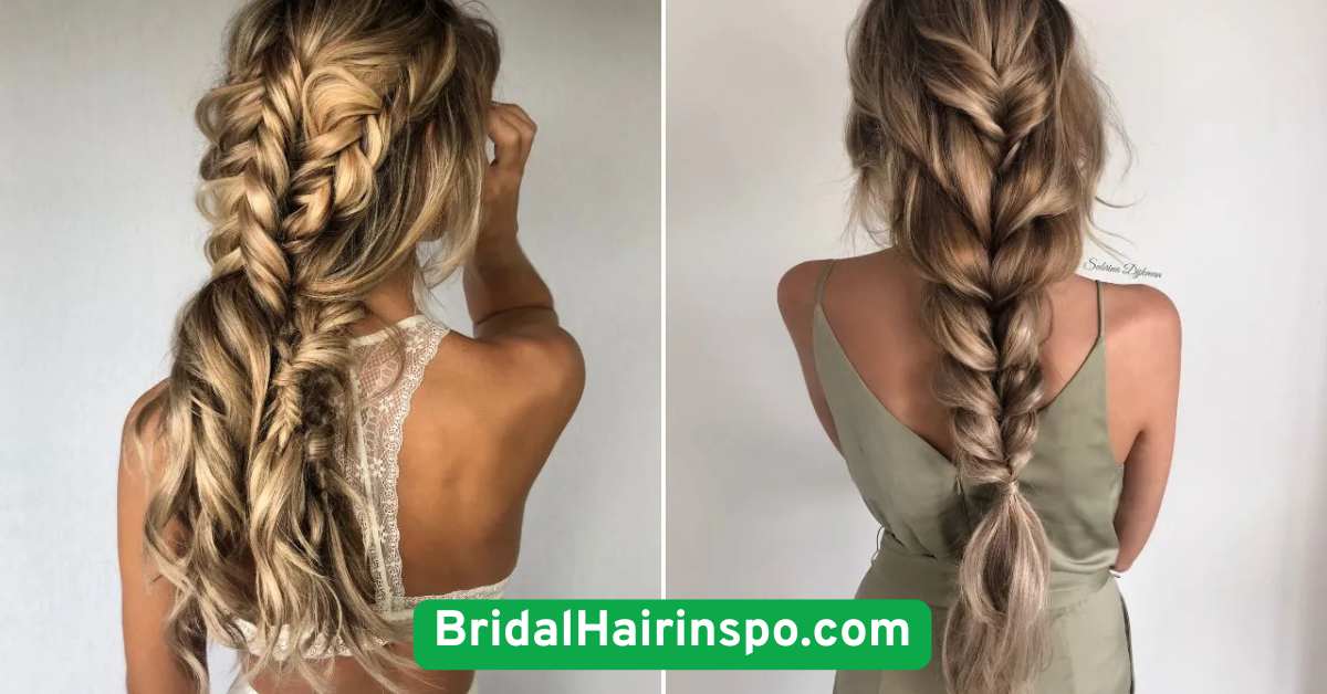 Boho-Inspired Fishtail Braid