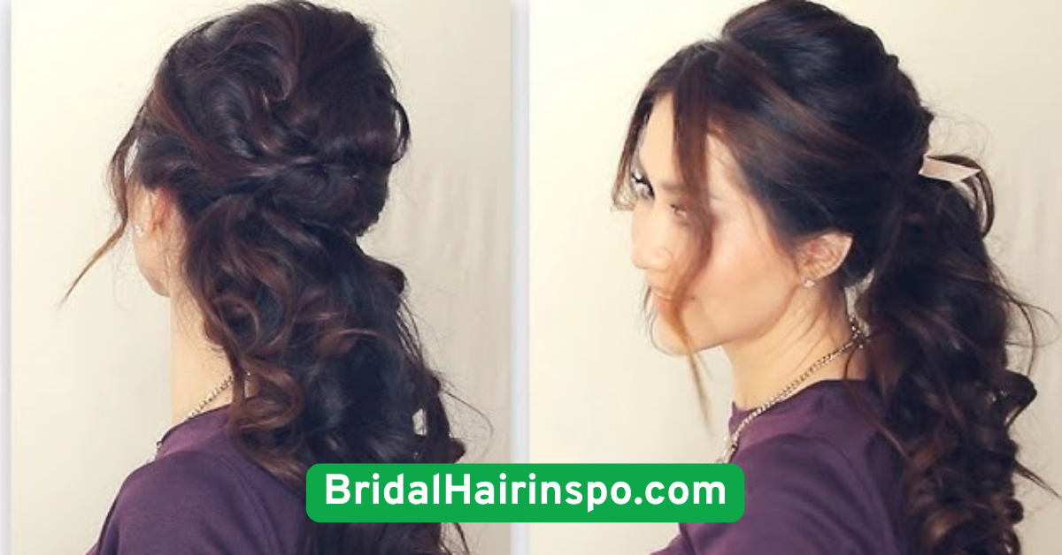 Romantic Half-Up Curls
