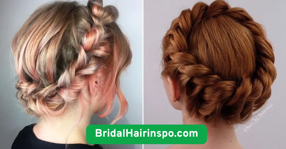Undone French Braid Crown