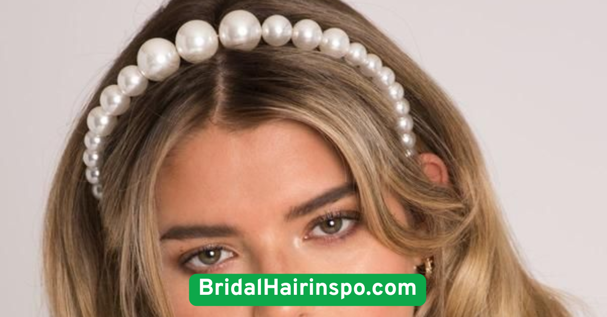  Natural Curls with a Pearl Headband