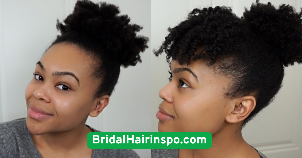 Curly High Puff with Accessories