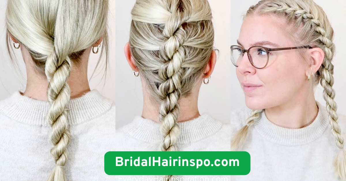 Twisted Rope Braids with Beachy Texture