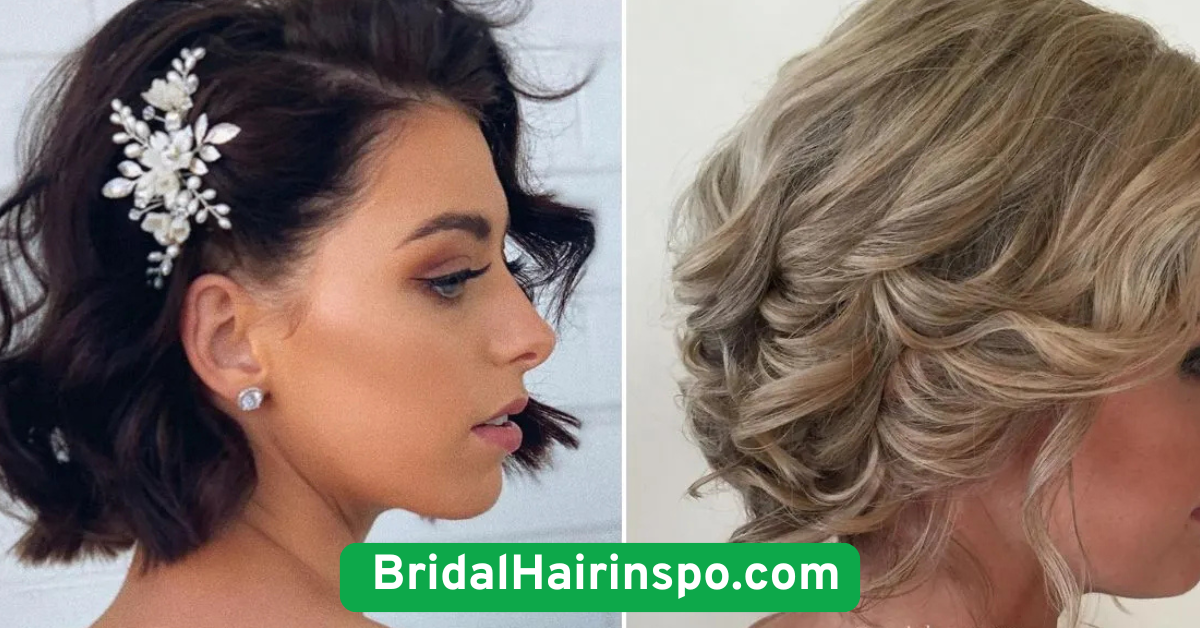 Textured Bob with Floral Accents