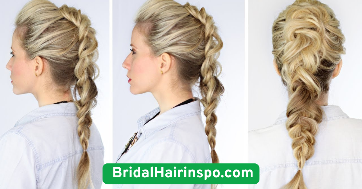 Faux Hawk with Braided Detail