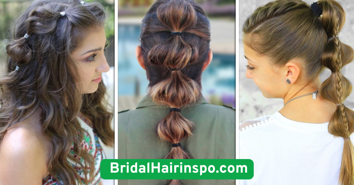Boho Bubble Ponytail