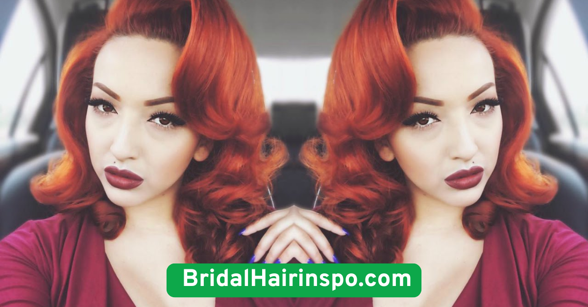 Pin-Up Curls with Vintage Flair