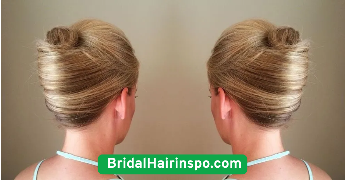 French Twist with Loose Strands