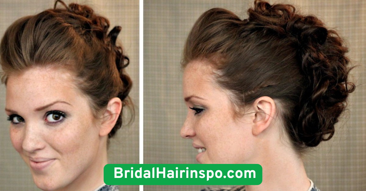 Faux Hawk Updo