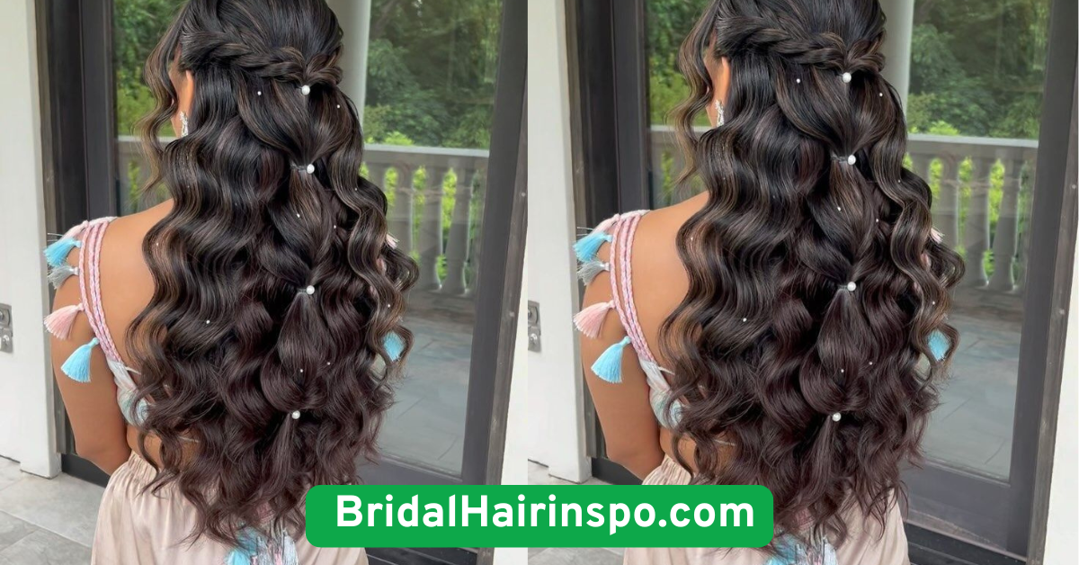 Romantic Half-Up, Half-Down Curls
