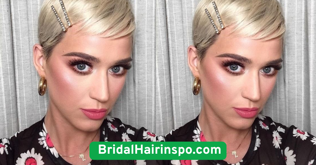 Tousled Pixie with Sparkly Hairpins