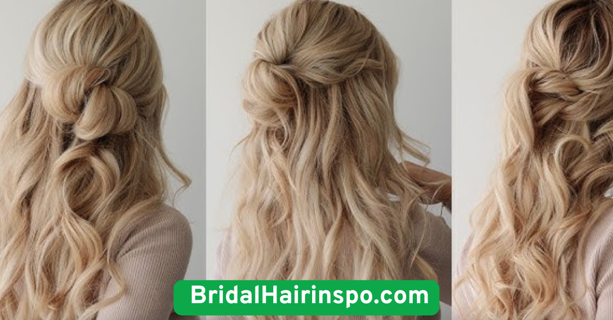 Classic Half-Up, Half-Down Curls