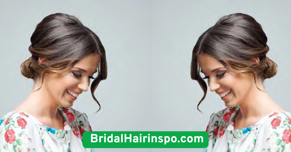 Messy Low Bun with Soft Face-Framing Strands