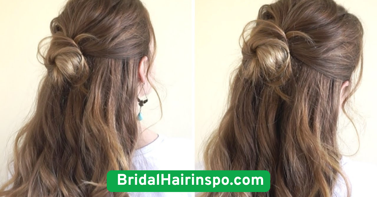 Half-Up Twisted Bun