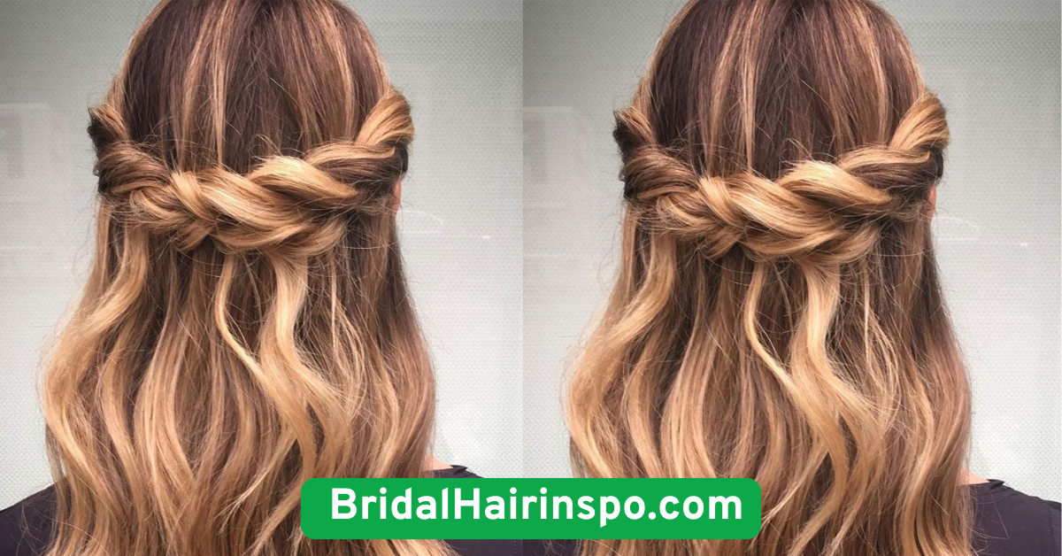 Half-Up Twisted Crown