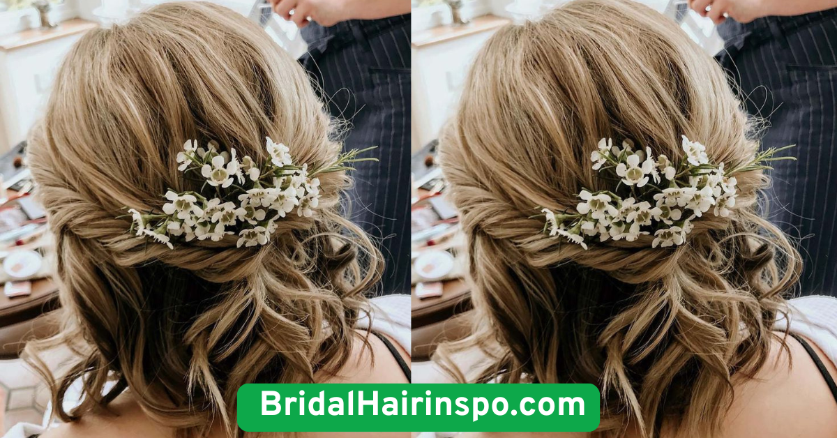 extured Bob with Floral Accents