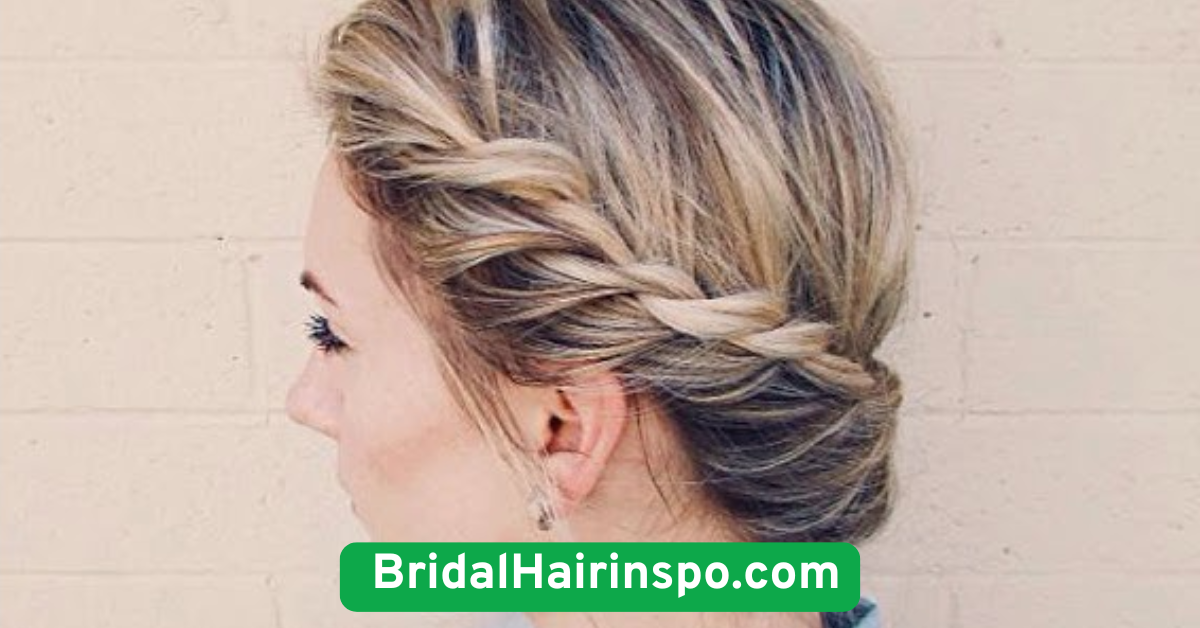 Twisted Crown with Flowing Locks