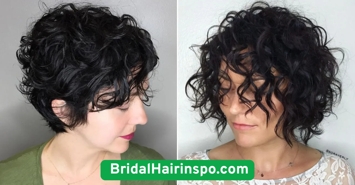 Voluminous Curly Pixie